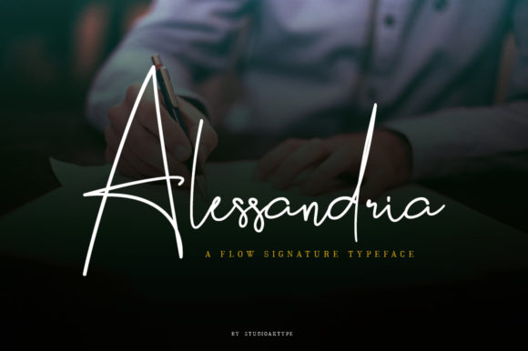 Alessandria: A Script Font for Elegant Branding