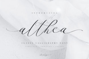 Althea Script: A Luxury Typeface for Digital Branding
