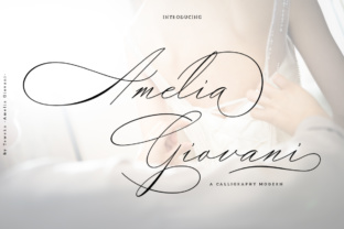 Amelia Giovani Font for Elegant Business Branding