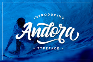 Andora: A Clean Script Font for Modern Editorial Design