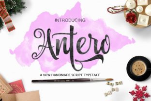 Antero: A Modern Calligraphy Font for Makers