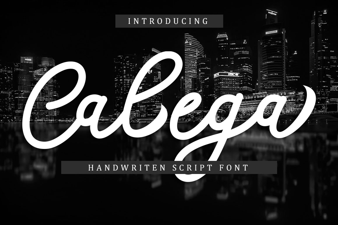 Calega: The Modern Script Font for Handmade Brands