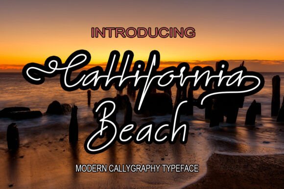 California Beach Duo: A Fresh Script Typeface for Modern Branding