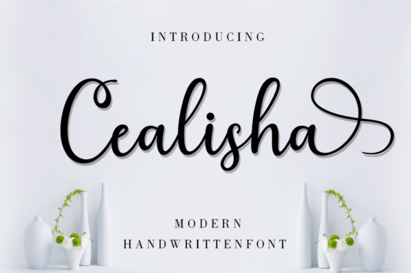 Cealisha Font Review: Elevating Small Business Branding