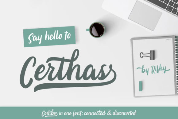 Certhas: A Painterly Script Font for Editorial Headlines