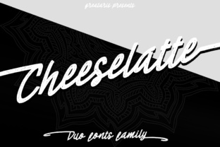 Cheese Latte: A Script Handwritten Font for Editorial Design