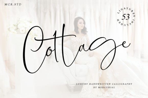 Cottage Font: Elevate Your Promo Campaigns with Class