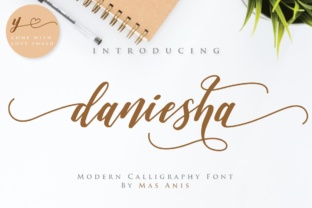 Daniesha: The Dancing Script Font for Handmade Brands