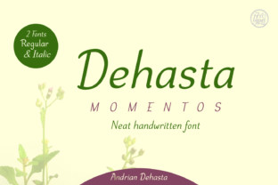 Dehasta Momentos: The Perfect Handwritten Font for Crafters