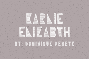 Designing with Karlie Elizabeth: A Playful Typeface for Bold Brands