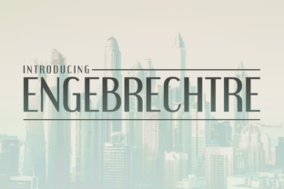 Engebrechtre: A High Contrast Display Typeface for Web Design