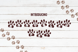 Ennobled Pet Font: A Playful Typeface for Branding