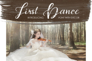 First Dance: A Romantic Script Font for Editorial Design