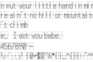 Flip Clock White: A Vintage Typeface for Modern Web Design