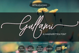 Gullami Rice Script: The Perfect Handwritten Font for Crafters