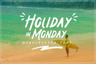Holiday in Monday: A Stylish Sans Serif Font for Web Design
