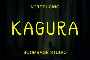 Kagura: A Soft Script Font for Editorial Titles
