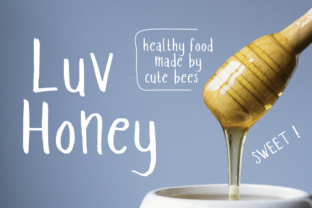 Luv Honey Font Review: A Carefree Sans Serif for Campaigns