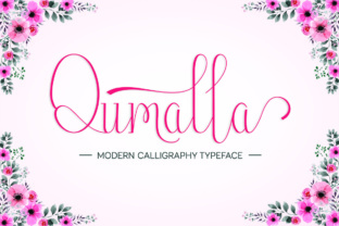 Qumalla Font: Elegant Script for Branding Projects