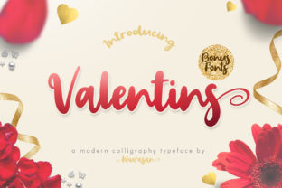 Valentins Trio: A Script Handwritten Font for Modern Web Design