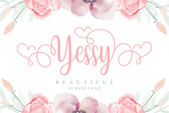 Yessy Script Font for Elegant Small Business Branding